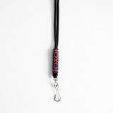 OKC Thunder Beaded Lanyard (Dark Blue)