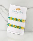 The Daisy-Turquoise/Yellow