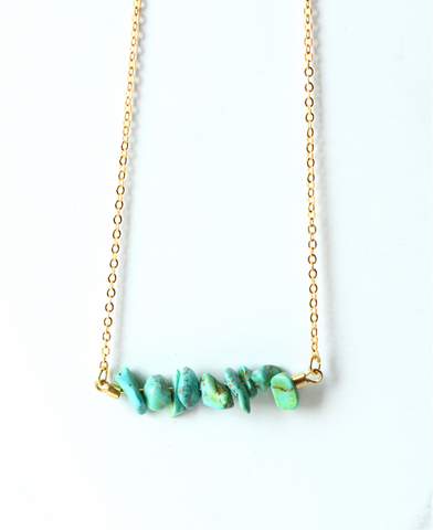 The Chipper in Turquoise Howlite